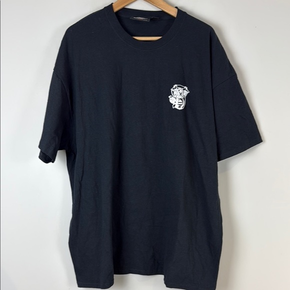 Men's Harley Davidson Black Graphic T-Shirt Size 2XL - Picture 1 of 8